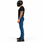 Motorradjeans Herren mit Aramid und CE-Level-2-Knieprotektoren – BOS Micas Slim Fit