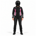 Damen-Motorradjacke mit CE-Protektoren und herausnehmbarem Futter – Sommer & Winter