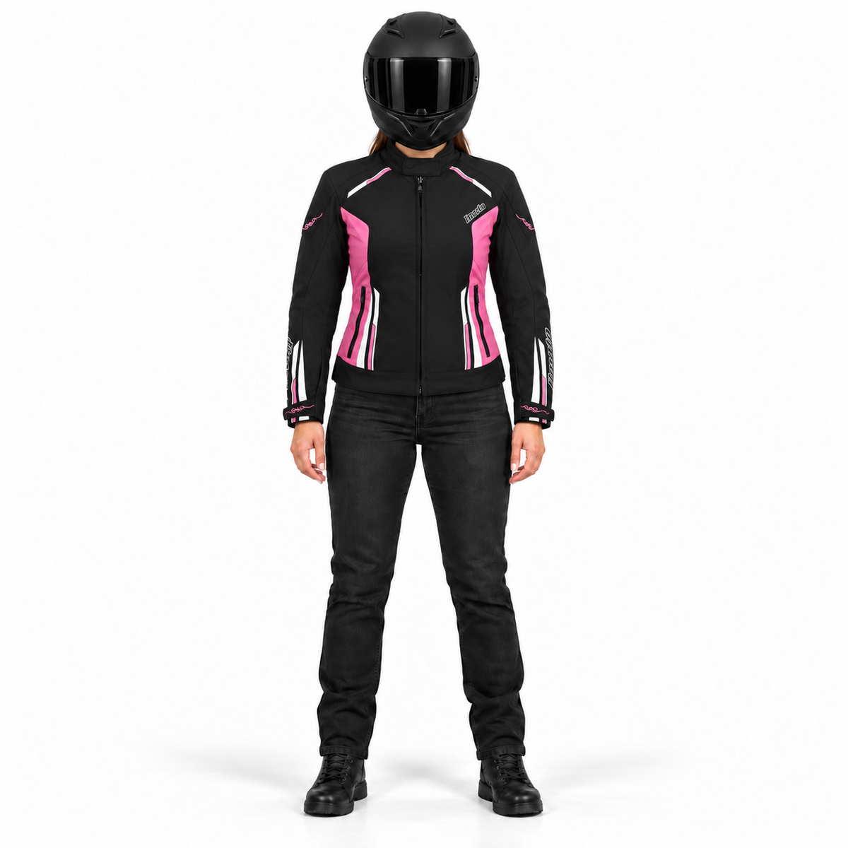 Damen-Motorradjacke mit Protektoren – für Sommer und Winter