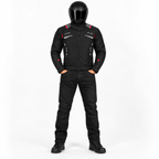 Motorradjacke Herren Schwarz – Wasserdichte Textiljacke mit Protektoren