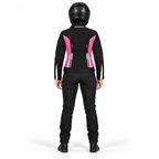 Damen-Motorradjacke mit CE-Protektoren und herausnehmbarem Futter – Sommer & Winter