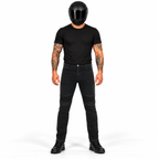 Motorradjeans Herren BOS Micas – Slim Fit mit Aramid-Verstärkung und Protektoren