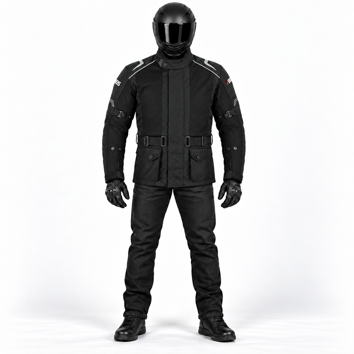 Herren Touring-Motorradjacke mit CE-Protektoren – Ganzjahr, wasserdichte oder Mesh-Variante Under Title: