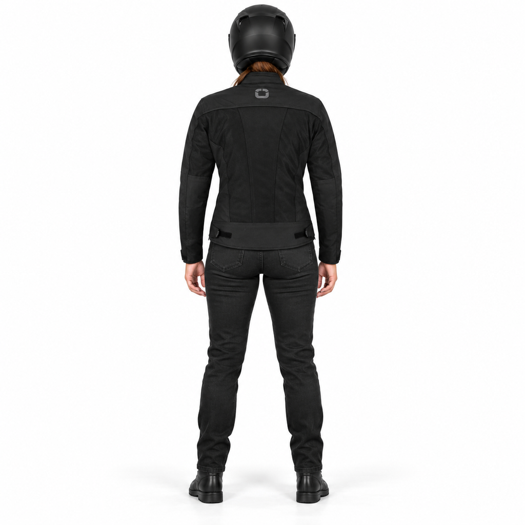 Damen Motorrad Sommerjacke Mesh mit CE-Protektoren