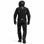 Motorradjacke Herren Schwarz Wasserdicht CE