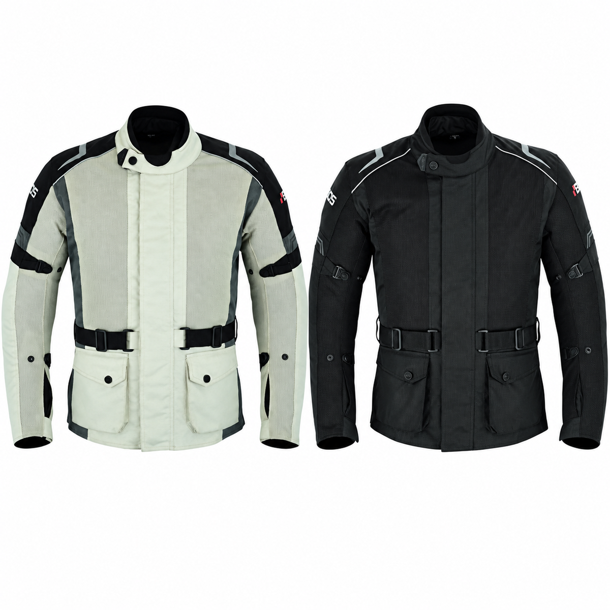 Herren Touring-Motorradjacke mit CE-Protektoren – Ganzjahr, wasserdichte oder Mesh-Variante Under Title: