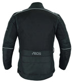 Motorradjacke Herren Ganzjahres Wasserdicht mit CE-Protektoren