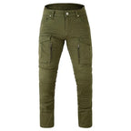 Motorrad-Cargohose Herren mit Aramid und CE-Level-2-Knieprotektoren