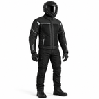 Motorrad Sommerjacke Herren Schwarz CE