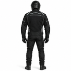 Motorrad Sommerjacke Herren Schwarz CE