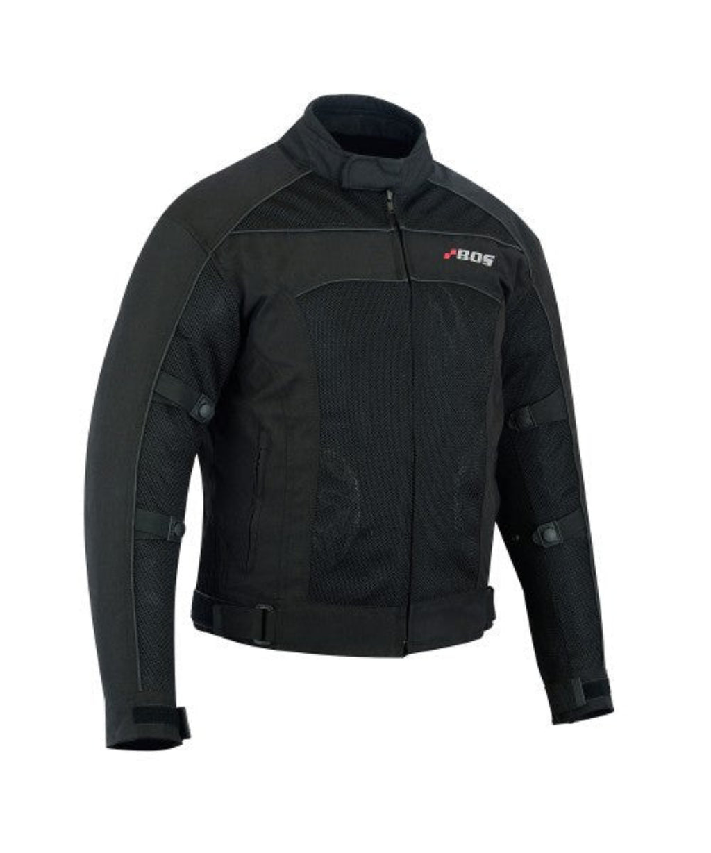 Motorradjacke mit Mesh und CE Protektoren