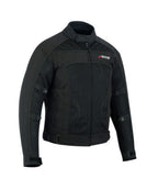 Motorradjacke mit Mesh und CE Protektoren