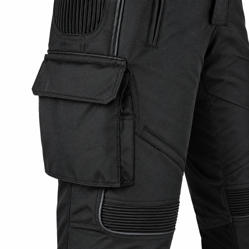 Herren Sommer Motorrad Textilhose Wasserdicht
