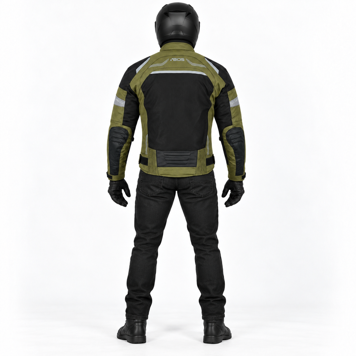 Motorradjacke Herren Sommer mit CE-Protektoren – Atmungsaktive Textiljacke