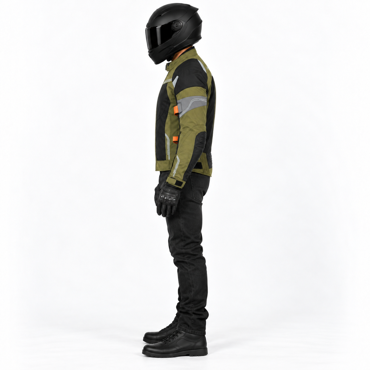 Motorradjacke Herren Sommer mit CE-Protektoren – Atmungsaktive Textiljacke