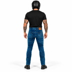 Motorradjeans Herren mit Aramid und CE-Level-2-Knieprotektoren – BOS Micas Slim Fit