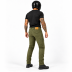 Motorrad-Cargohose Herren mit Aramid und CE-Level-2-Knieprotektoren