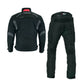 RebStock Bikers Suit for Men Black Red