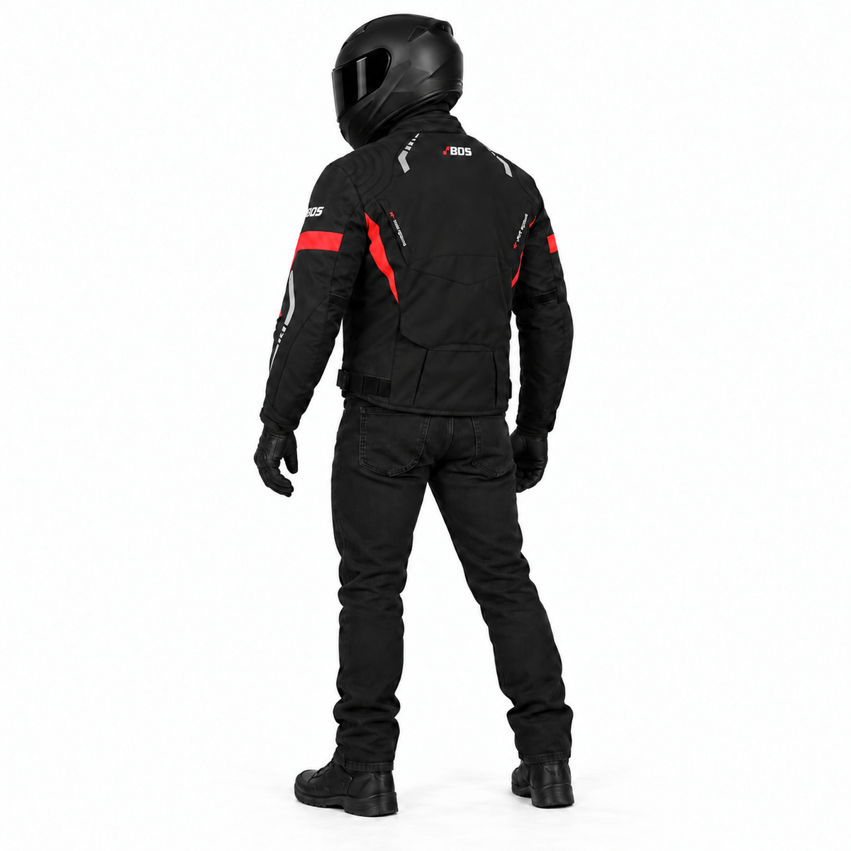 Herren Motorrad Touringjacke mit Protektoren – Textiljacke für Touren