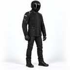 Motorradjacke Herren Ganzjahres Wasserdicht mit CE-Protektoren