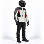 Touring-Motorradjacke aus Polyester mit herausnehmbarem Thermofutter