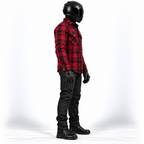 Herren-Motorradhemd BOS Lumberjack – Aramidfutter und CE-Level-1-Protektoren