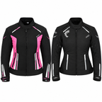 Damen-Motorradjacke mit Protektoren – für Sommer und Winter