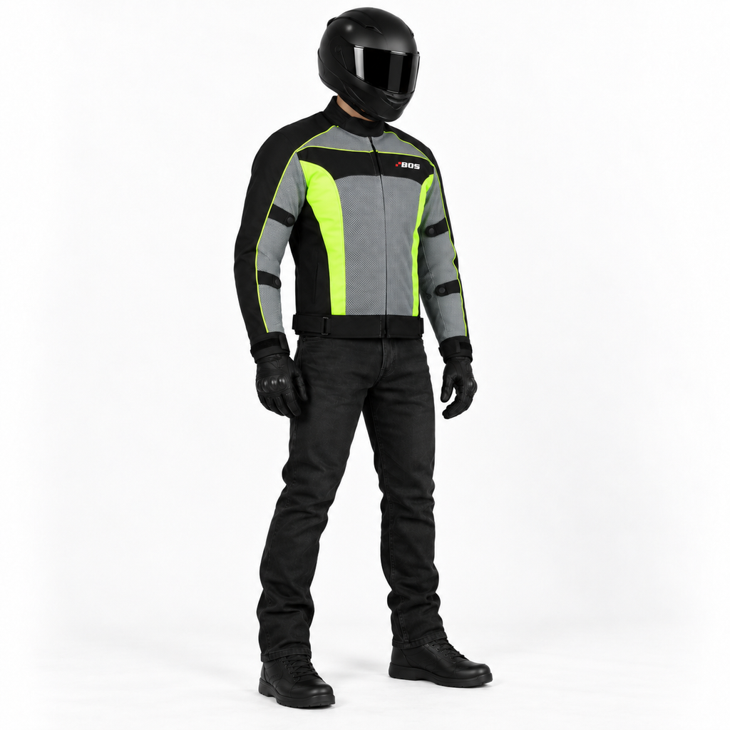 1. Motorradjacke Herren Mesh – Leichte Sommerjacke mit verstellbarer Passform