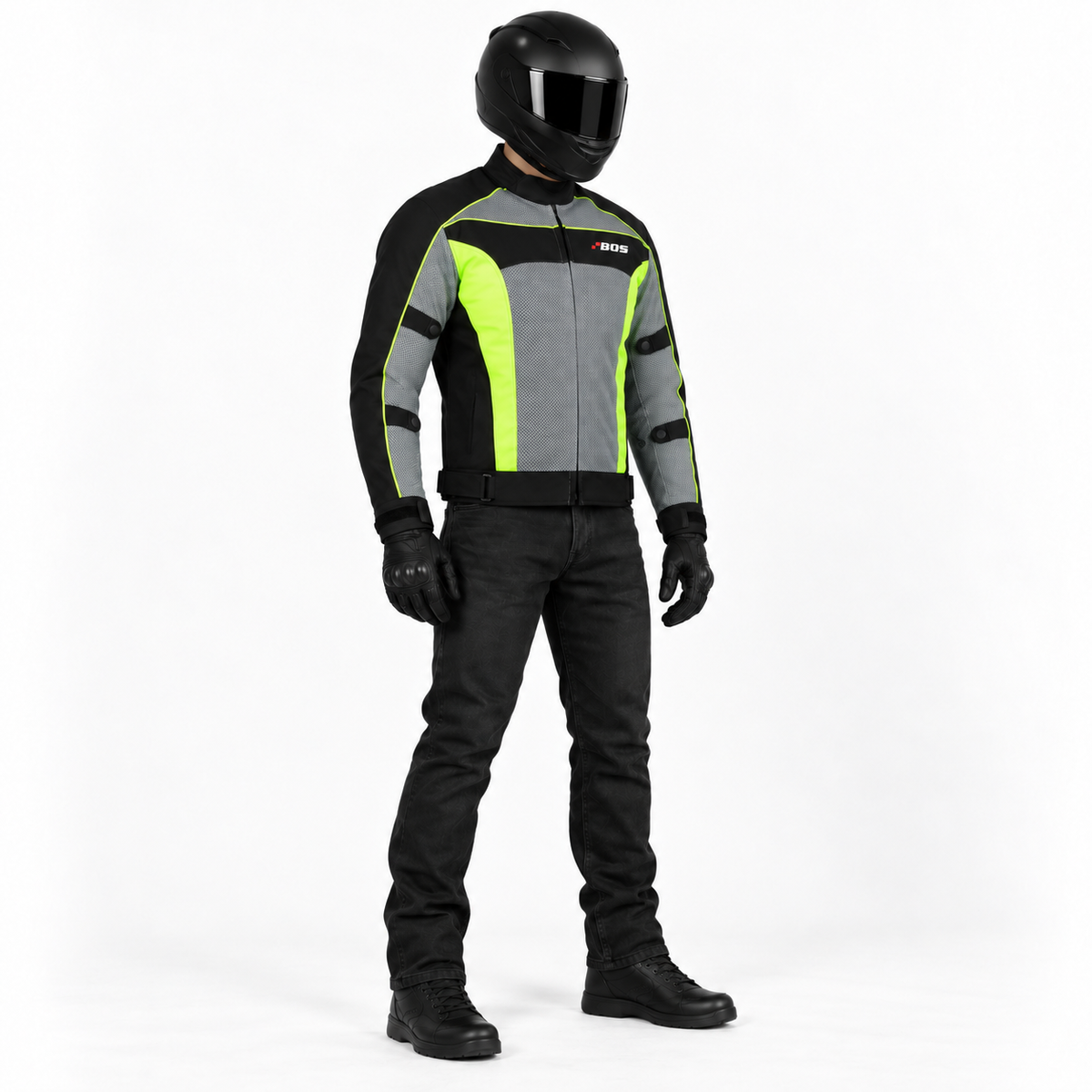 1. Motorradjacke Herren Mesh – Leichte Sommerjacke mit verstellbarer Passform