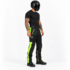 Motorradhose mit Netzgewebe und verstellbarem Bund