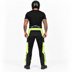 Motorradhose mit Netzgewebe und verstellbarem Bund