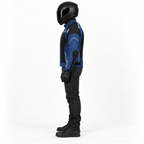 Motorradjacke Herren Sommer Blau mit CE-Protektoren – Textiljacke