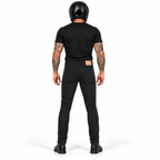 Motorradjeans Herren mit Knie- und Hüftprotektoren – BOS Micas aus Baumwollstretch