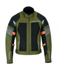 Motorradjacke Herren Sommer mit CE-Protektoren – Atmungsaktive Textiljacke