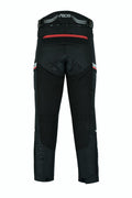 Motorradhose mit Netzgewebe und verstellbarem Bund