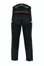 Motorradhose mit Netzgewebe und verstellbarem Bund