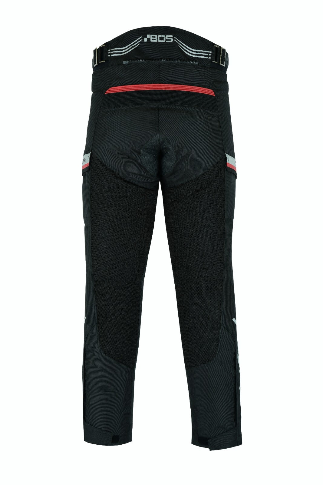 Motorradhose mit Netzgewebe und verstellbarem Bund