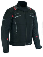 Motorradjacke Herren Schwarz – Wasserdichte Textiljacke mit Protektoren