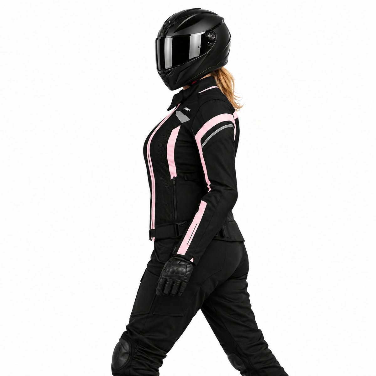 Motorradjacke Damen Sommer CE Protektoren Leicht