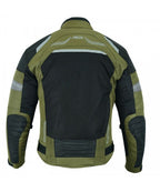 Motorradjacke Herren Sommer mit CE-Protektoren – Atmungsaktive Textiljacke