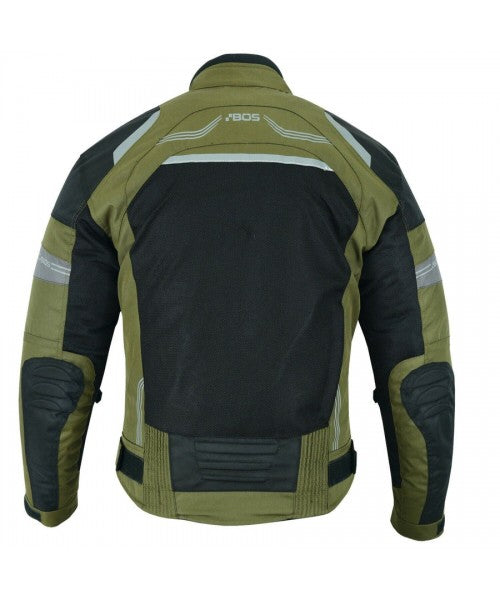 Motorradjacke Herren Sommer mit CE-Protektoren – Atmungsaktive Textiljacke