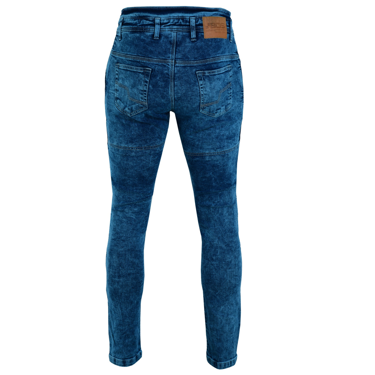 Motorradjeans Herren mit Aramid und CE-Level-2-Knieprotektoren – BOS Micas Slim Fit