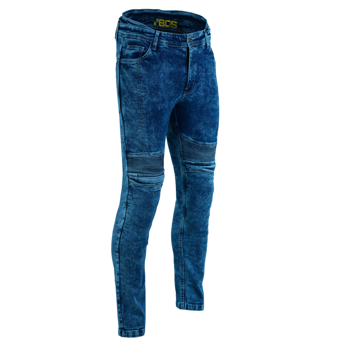 Motorradjeans Micas im Slim Fit mit Aramid-Verstärkung und CE-Level-2-Knieprotektoren