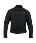 Motorradjacke mit Mesh und CE Protektoren