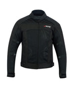 Motorradjacke mit Mesh und CE Protektoren