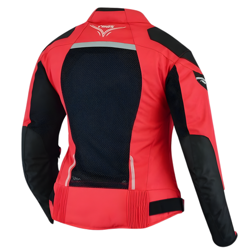 motorradjacke-damen-sommer-rot-textil