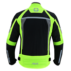 motorradjacke mit reflektoren

