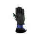 Premium Motorradhandschuhe aus Leder Blau
