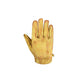 Schaffell Motorrad Lederhandschuhe Gelb

