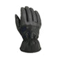 Motorradhandschuhe aus Rindsleder Schwarz
